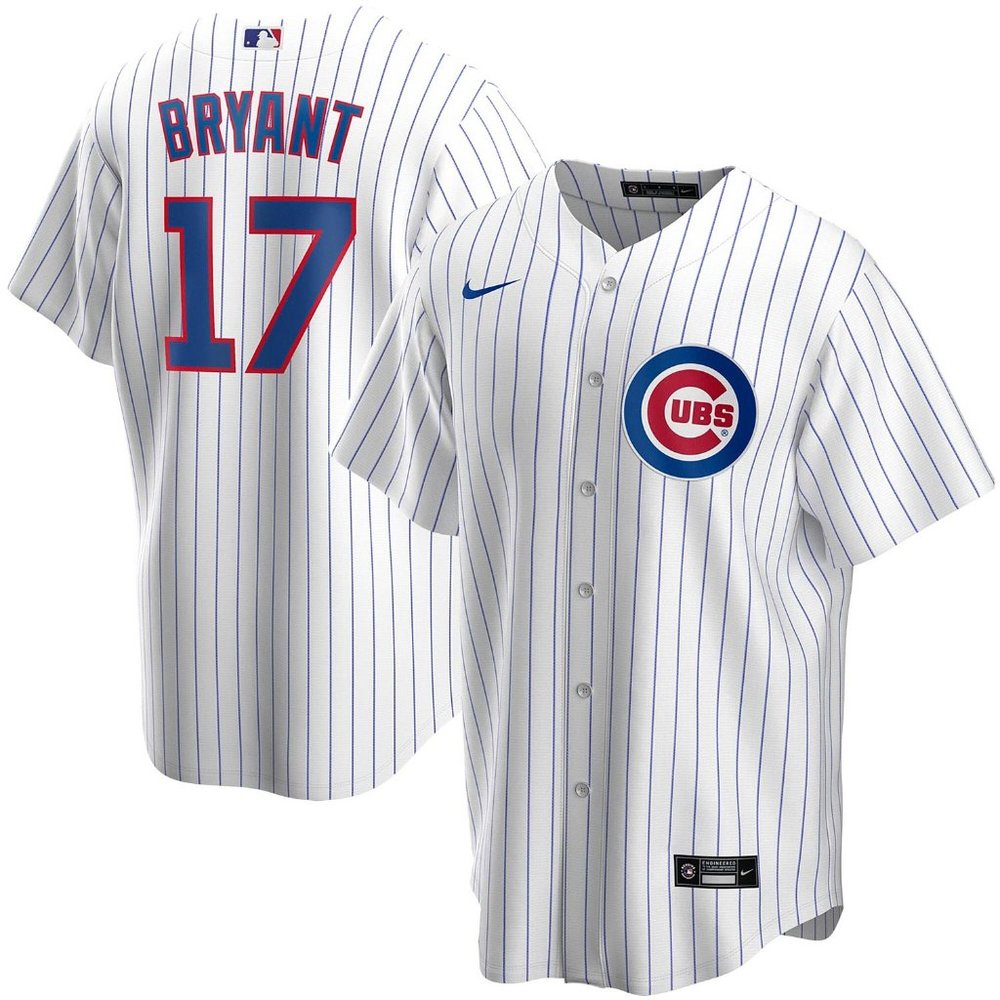 Chicago Cubs Nike Kris Bryant #17 Jersey